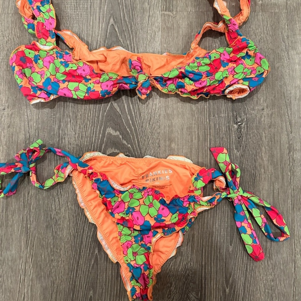 Colorful Floral Bikini Set